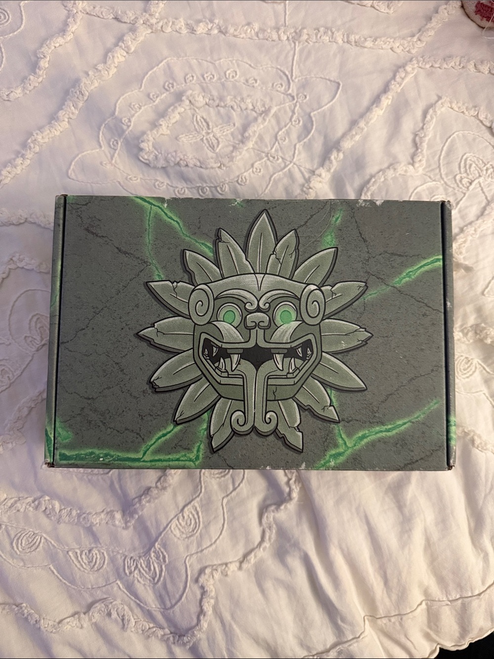 adidas Dark Green and Silver Mexico Collector Box with Neon Accents